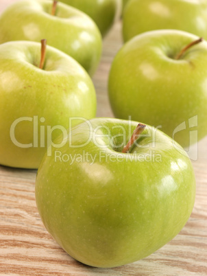 Green apples