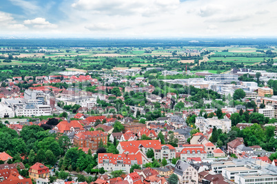 panorama of the city