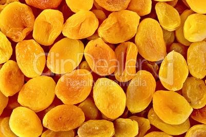 Apricots dried texture