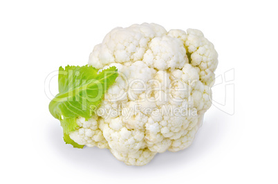 Cauliflower with leaf 1