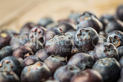 Blueberries background