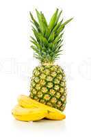 Pineapple and banana