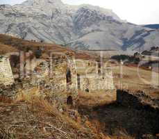 Towers Of Ingushetia. Ancient Architecture And Ruins