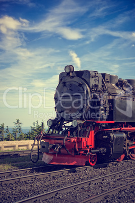 Steam locomotive - vintage