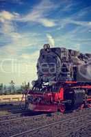 Steam locomotive - vintage