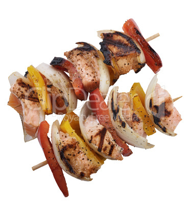 Salmon Kebabs