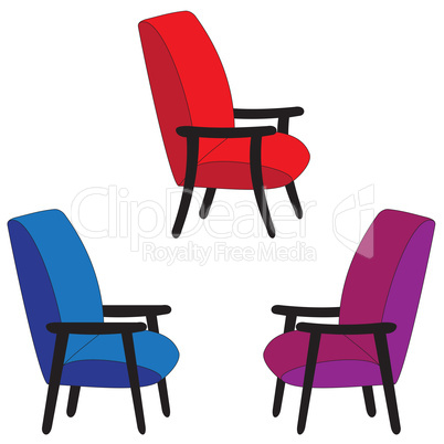 Set of recliners