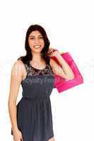 Woman with shopping bag's.