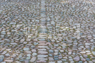 Old cobble stone background