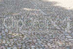 Old cobble stone background