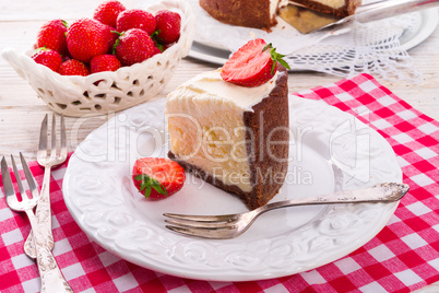 strawberry cheese cake