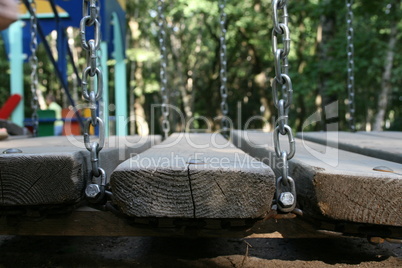 Fragment of children's Playground