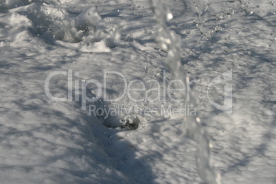 Foamy fountain