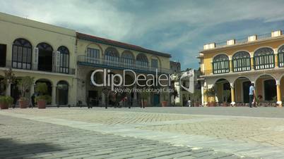 Old square,plaza vieja, in havana,cuba