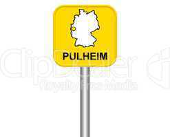 Ortseingangsschild: Pulheim