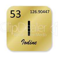 Iodine element
