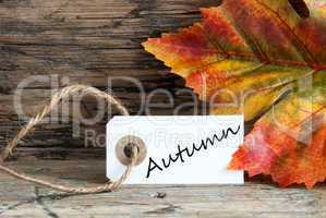 Autumn on a Label