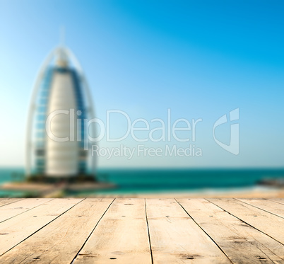 Luxury hotel Burj Al Arab "Tower of the Arabs"
