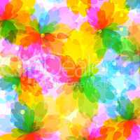 Colourful bright background