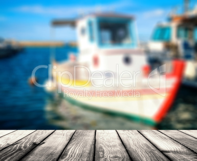 Harbor in Greece, Crete