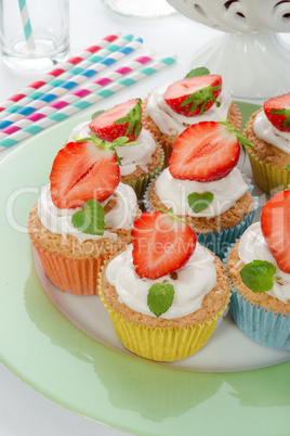 Strawberry muffins