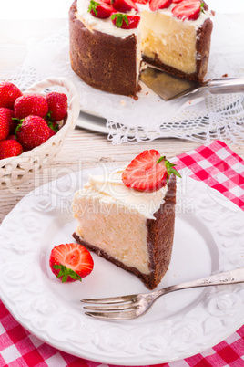 strawberry cheese cake