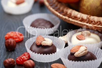 Chocolate And Fruits