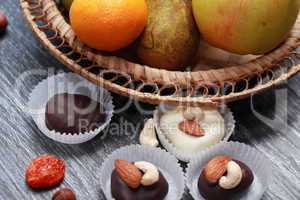 Chocolate And Fruits