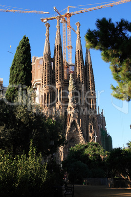 Sagrada Familia Construction