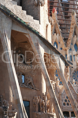 Sagrada Familia Death Facade