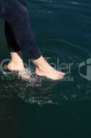 Feet In Water