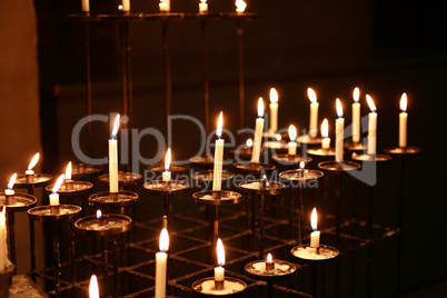 Candles In Church