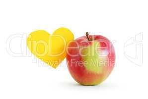 Apple And Heart