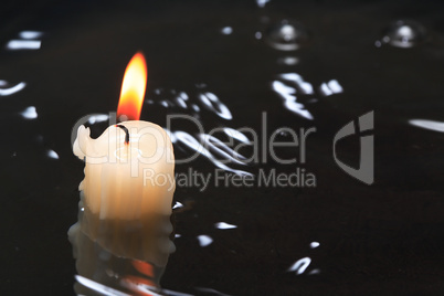 Candle In Water