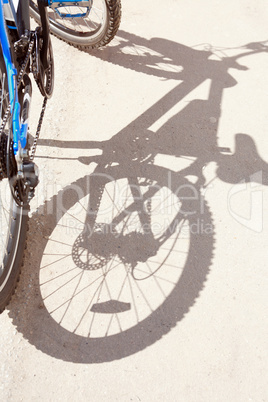 Bicycle On Road