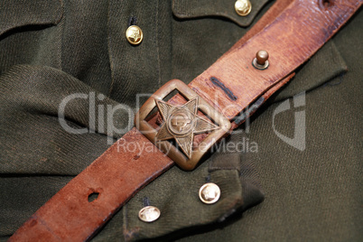 Soviet Officer Belt