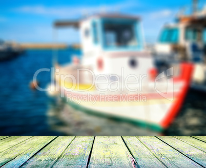 Harbor in Greece, Crete