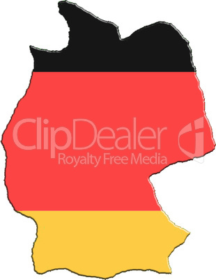 Germany Silhouette
