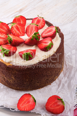 strawberry cheese cake