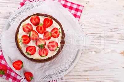 strawberry cheese cake