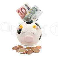 piggy soft money and coins