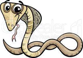 cobra animal cartoon illustration
