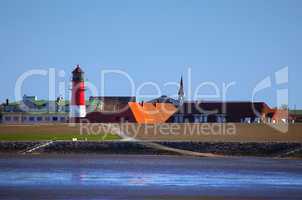 Leuchtturm in Büsum an der Nordsee