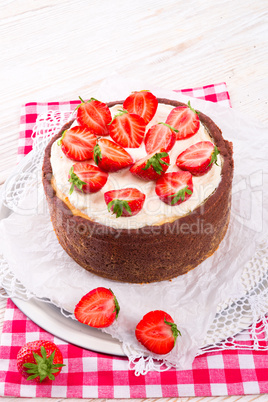 strawberry cheese cake