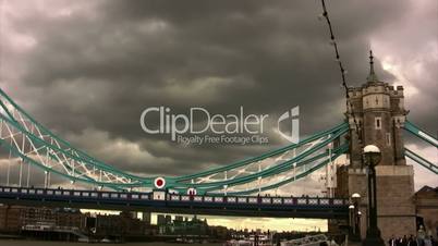 Tower bridge in London