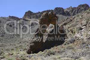 Felsentor im Teide-Nationalpark, Teneriffa
