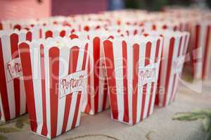 Popcorn in der Tüte / Kino / Gartenparty