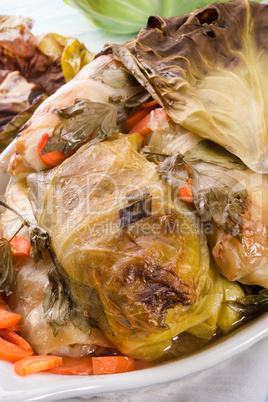 baked cabbage rolls