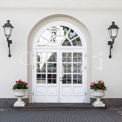 Classic style front door