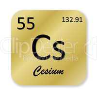 Cesium element